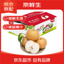 京鲜生 羊脂秋月梨 正宗莱阳 净重10斤15-20粒 单果250g+ 水果礼盒