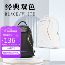Kawasaki川崎羽毛球包双肩包运动背包独立鞋袋KBP-8220黑色