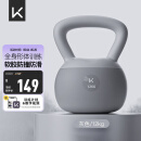 Keep软壶铃男士家用健身哑铃练手臂深蹲提臀形体训练 灰色/12KG