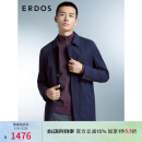 ERDOS 春夏翻领商务通勤日常百搭轻便上衣男风衣外套 藏蓝 XL 180/100A
