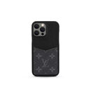 逐视LV路易威登男士老花iphone13promax手机壳 经典黑 iphone13proMAX