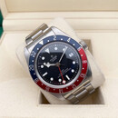 帝舵（TUDOR）【二手99新】全套帝舵男表 新款碧湾系列格林尼治型1958型 男士商务休闲全自动机械表 41mm 全套黑可乐圈 M79830RB-0001