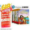 培生儿童英语分级阅读：④ 16册+单词卡(培生小学英语启蒙分级阅读绘本 儿童少儿幼儿英文学习)