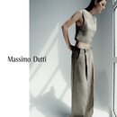 Massimo Dutti折扣升级2025女装职场轻熟OL风高智感亚麻西装背心06075663 米白色 XS (CN 165/84A)