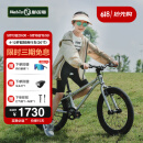 Nabiis那贝斯儿童自行车6-10-12岁铝合金超轻青少年学生单车20寸高配银