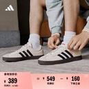 adidas「T头鞋」VL COURT复古休闲板板鞋德训鞋男女阿迪达斯轻运动   灰色/黑色/红色   42