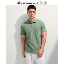 Abercrombie & Fitch【经典POLO】小麋鹿图案男装25夏季美式通勤短袖T恤 绿色 M (180/100A)