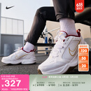 耐克（NIKE）官方MONARCH男子训练鞋老爹鞋轻便缓震支撑抓地IB4607 171白/金属金/白/队红/矿石灰/白 38