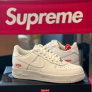 NBA VIBE纯原AF1 force1空军一号Sup联名白红 男女情侣休闲低帮运动滑板鞋 Sup联名白红 39