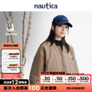 nautica white sail 白帆×Cityboy日系男女同款宽松保暖休闲双面穿厚外套棉服JW3412 浅棕色A42 M