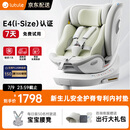 路途乐儿童安全座椅0–12岁全龄i-Size认证婴儿360度途跃pro粽野绿-智能