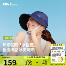 蕉下（beneunder）棒球帽子遮阳帽女鸭舌帽侧脸防晒太阳帽防紫外线时尚BM715蓝