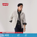 Levi's李维斯25年春季新款男士时尚休闲宽松工装风灰白色夹克外套 灰白色 A5782-0066 S