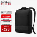 新秀丽（Samsonite）电脑包双肩包15.6英寸男女大容量商务背包旅行包高端笔记本包 BU1