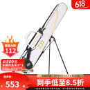 达亿瓦（DAIWA）25新款 一击台钓竿包 可拆卸支架渔具杆包多功能轻量收纳包 125-2P 白（2层 可拆卸支架）