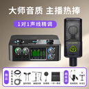 艾肯4nanos外置声卡套装直播专业录音喊麦主播书声说唱设备手机电脑麦克风话筒声卡设备套装全套 4nanoS+莱维特240pro