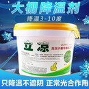 厂家直销蔬菜大棚温室专用立凉拱棚遮阳降温涂料进口耐冲刷降温剂 英国进口技术50桶五十亩地送喷头
