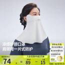 蕉下（beneunder）防晒口罩女护颈防晒面罩防紫外线脸基尼高山灰AL340