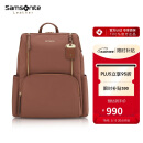 新秀丽（Samsonite）时尚包包女包女士双肩包背包电脑包书包母亲节礼物 TL3浓郁锈色