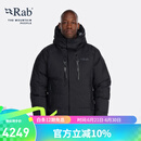 Rab秋冬男800篷Batura高山羽绒服鹅绒运动防风抗撕耐磨450g  QDB-43 黑色(New) M