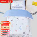 水星儿童（MERCURY Kids）水星家纺 幼儿园抗菌七件套(海蓝色/海洋)0.6-1m床 婴幼儿A类