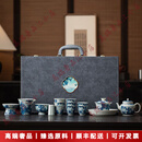 LICHENGZVS品牌陶瓷茶具套装中式复古莲花功夫茶具茶壶茶杯盖碗礼盒装 请注意选择好-规格/颜色.