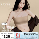 ubras虞书欣同款25新无痕妥妥杯肩带抹胸防滑透气大小胸粉底液内衣文胸 隐形肤（原肤裸） 【虞书欣同款】 M A75/B75/C75