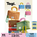 Tagi.哈兜callme收纳包hotdog bag防水大容量化妆包便携旅行 牛仔草莓