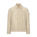 【95成新】STONE ISLAND石头岛 25春夏 【GHOST】长袖衬衫外套 米色 XL