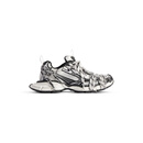 BALENCIAGA巴黎世家25春季3XL EXTREME LACES LOGO男士运动鞋 白/黑 42