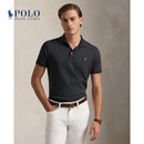 Polo Ralph Lauren 拉夫劳伦  男装 25年春季定制修身版棉Polo衫RL19722 001-黑色 M
