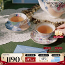 WEDGWOOD花间舞蝶咖啡杯碟套装骨瓷两杯两碟 送礼礼物