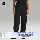 lululemon丨Stretch Woven 女士高腰阔腿裤 LW5FTCA 黑色 M