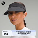 lululemon丨Fast Paced女士前侧加高空顶遮阳帽速干芯吸 LW9FM9S 黑色 O/S