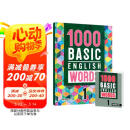 进口原版新版1000 Basic English Words1级 常见词英语1000词 KET核心词汇教材 小学英语单词大全教辅书图解辞词典