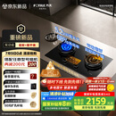 方太（FOTILE）燃气灶天然气 嵌入式5.2kW*猛火煤气灶 定时防干烧 可调节底盘可联动02-TEK20 政府补贴20%