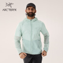ARC'TERYX始祖鸟 INCENDO AIRSHELL HOODY 轻量 男子 风壳夹克 STONE GREEN/原石绿 L
