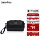新秀丽（Samsonite）男士手拿包时尚休闲商务手包 送老公送男友 UB1*09005黑色
