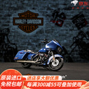 美驰图（Maisto）哈雷硬汉883 CVO公路滑翔肥霸114运动者48摩托车模型1:18 2022 CVO Road Glide-蓝色 “公 摩托车