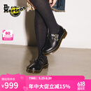 马丁（DR.MARTENS）8065 Mary Jane芭蕾春舒适光面皮浅口皮鞋玛丽珍鞋 黑色 37