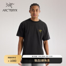 ARC'TERYX始祖鸟 KRAGG COTTON LOGO SS 透气 男子 棉质短袖T恤 24K BLACK/黑色 L