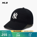 MLB帽子男女软顶棒球帽虞书欣明星同款运动鸭舌帽3ACP6601N-50BKS-F