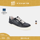 蔻驰（COACH）男士男鞋CITYSOLE运动鞋板鞋平底鞋日常休闲舒适百搭 黑色 42