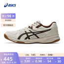 亚瑟士ASICS羽毛球鞋男女同款舒适稳定耐磨透气抓地运动鞋 RIVRE CF 米黄色/棕色 38