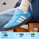 adidas T头鞋 VL COURT复古板鞋德训鞋男女阿迪达斯轻运动   蓝色/亮白/树脂黄   37
