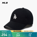 MLB帽子男女软顶棒球帽虞书欣明星同款运动鸭舌帽3ACP7701N-07BKS-F