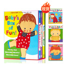 Where is Baby 宝宝的肚脐眼在哪里英文原版绘本Karen Katz卡伦卡茨翻翻书Where is Babys Belly Button纸板 Karen Katz经典3册翻翻书含