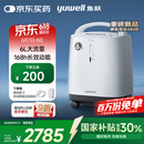 鱼跃医用分子筛制氧机吸氧机静音家用老人5L升级6L升8F-6AW中重度缺氧