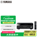 雅马哈（Yamaha）HTR-3072 音响 音箱 家庭影院 5.1声道AV功放机 4K 杜比 DTS 蓝牙 USB 进口 黑色