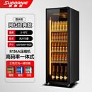 速格耐网红酒水展示柜啤酒柜饮料柜冷藏冰柜商用冷柜三门酒吧冰箱 【节能经典款】单门620*600*1830三色灯